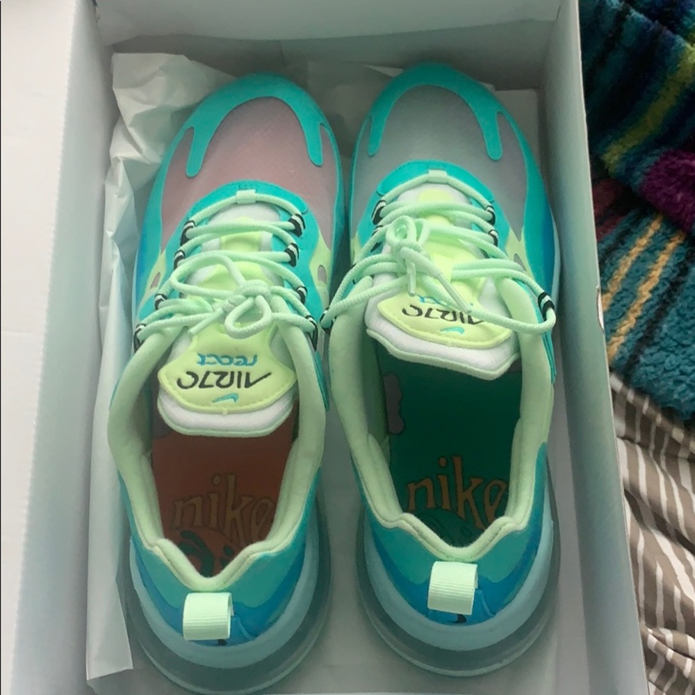 Nike air max 270 react psychedelic art